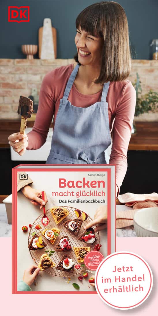 Backen macht glücklich - das Familienbackbuch. Jetzt im Handel erhältlich