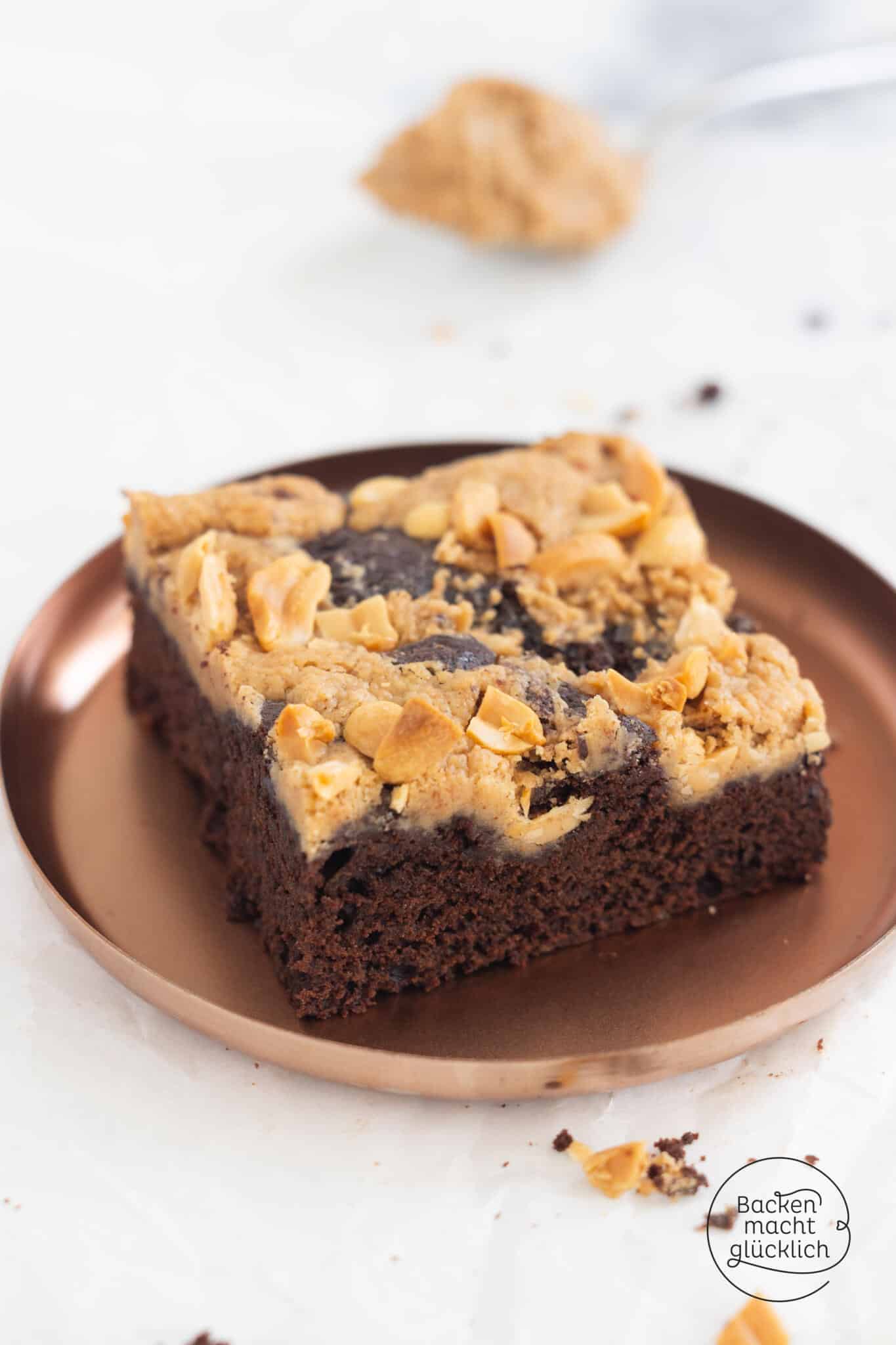 brownies mit Erdnussbutter