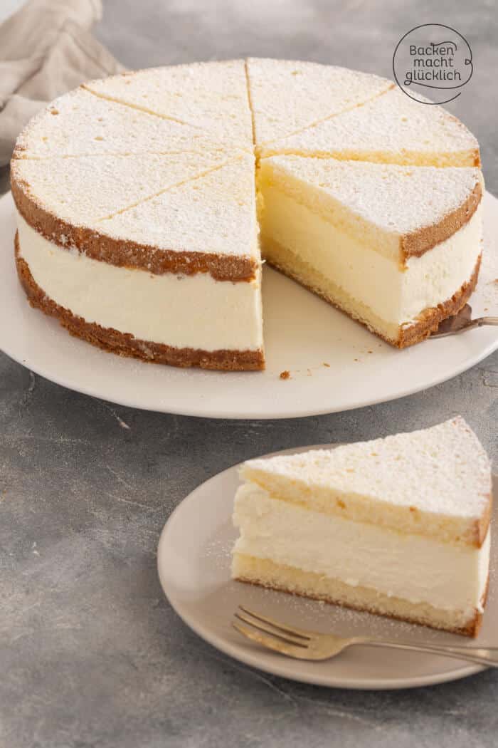 Käse-Sahne-Torte | Backen macht glücklich