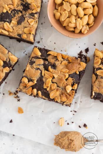 Peanut Butter Brownies