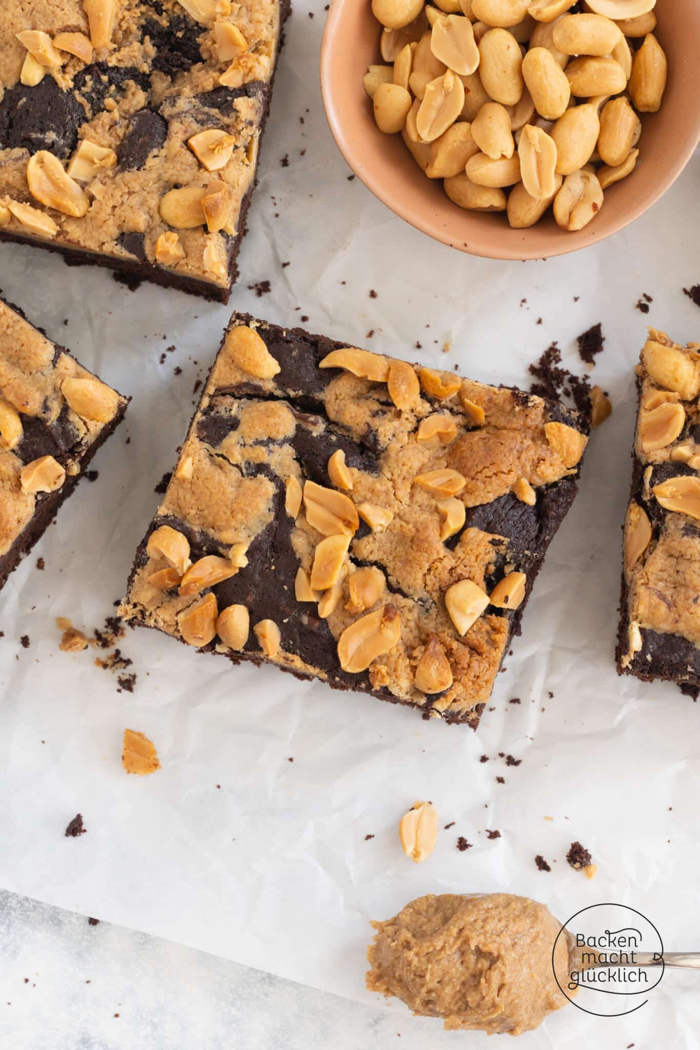 Peanut Butter Brownies