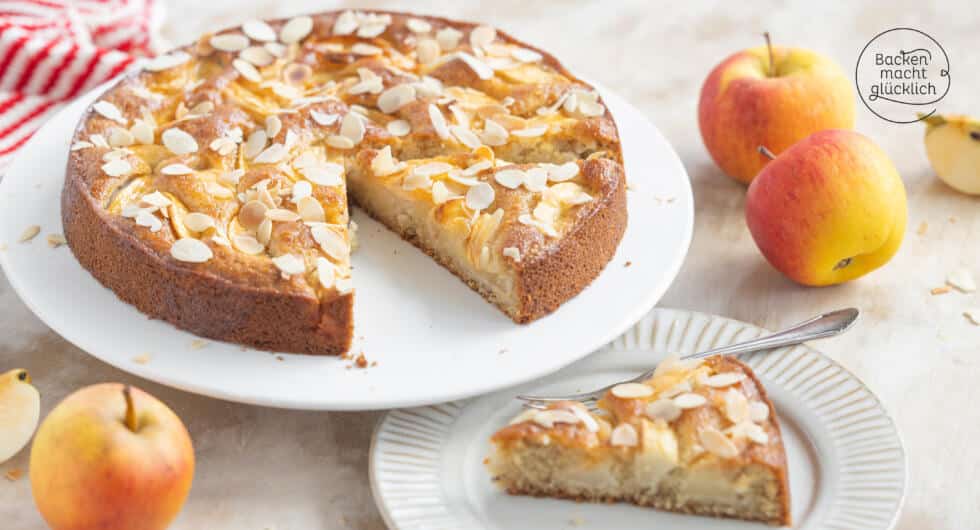 veganer Apfel-Rührkuchen