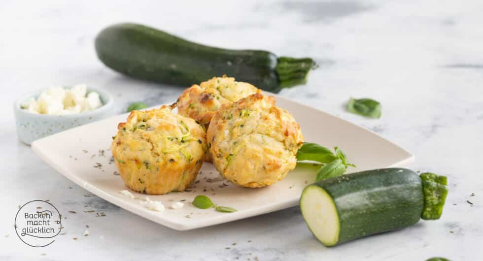 Zucchinimuffins herzhaft