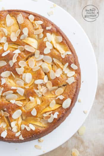 veganer Apfelkuchen Springform