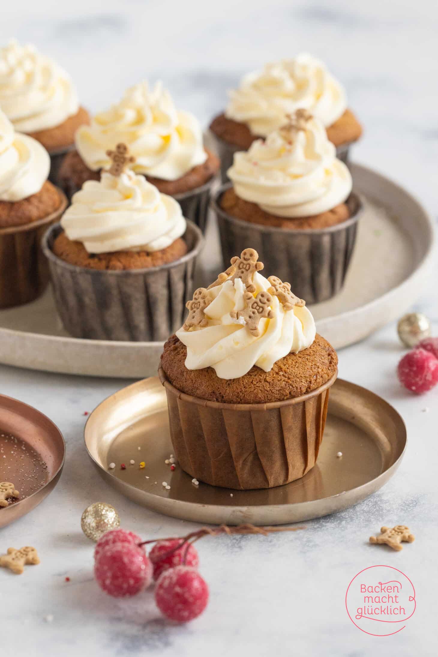 Lebkuchen-Cupcakes | Backen macht glücklich Lebkuchen-Cupcakes | Backen macht glücklich
