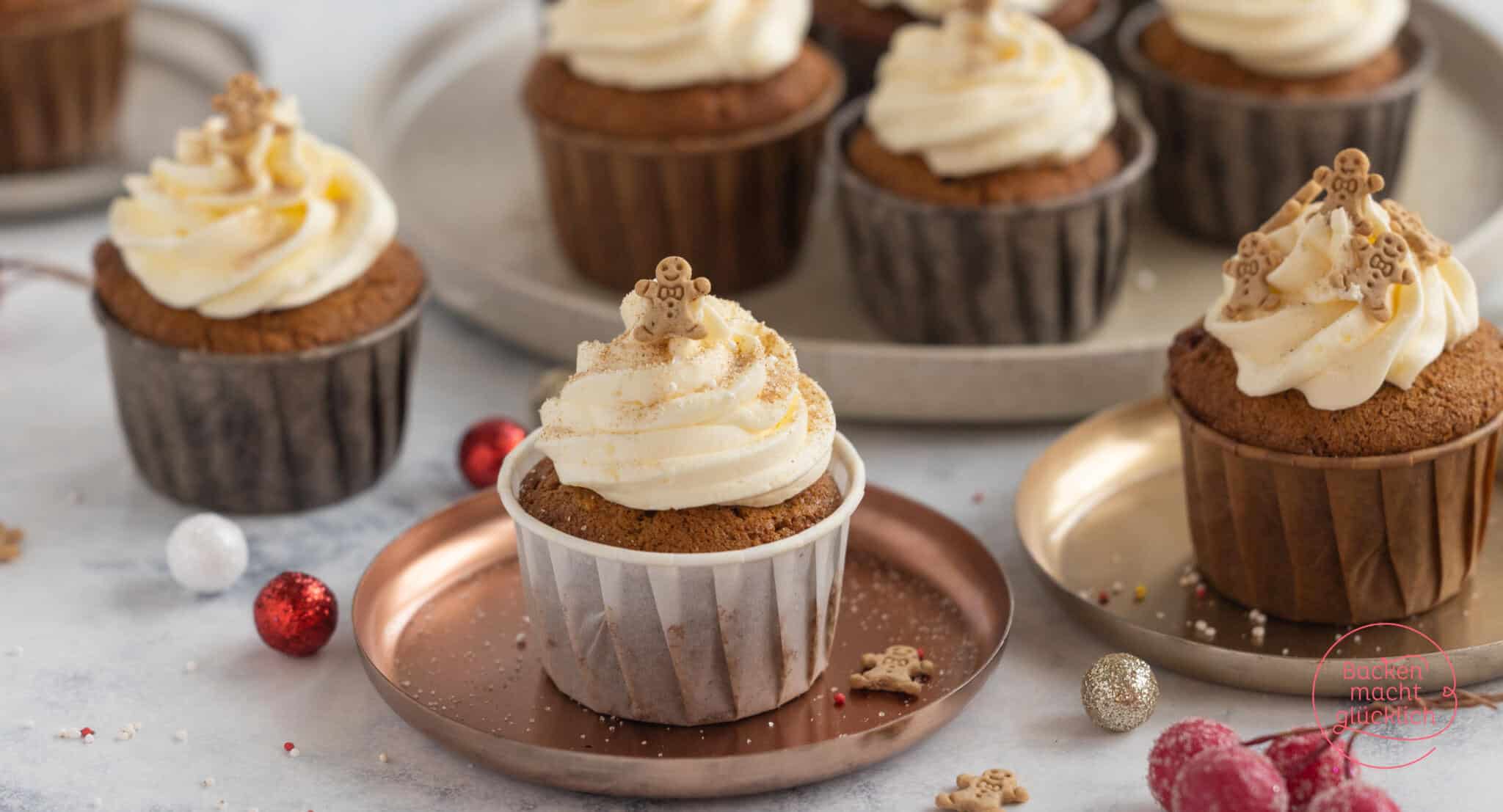 Lebkuchen-Cupcakes