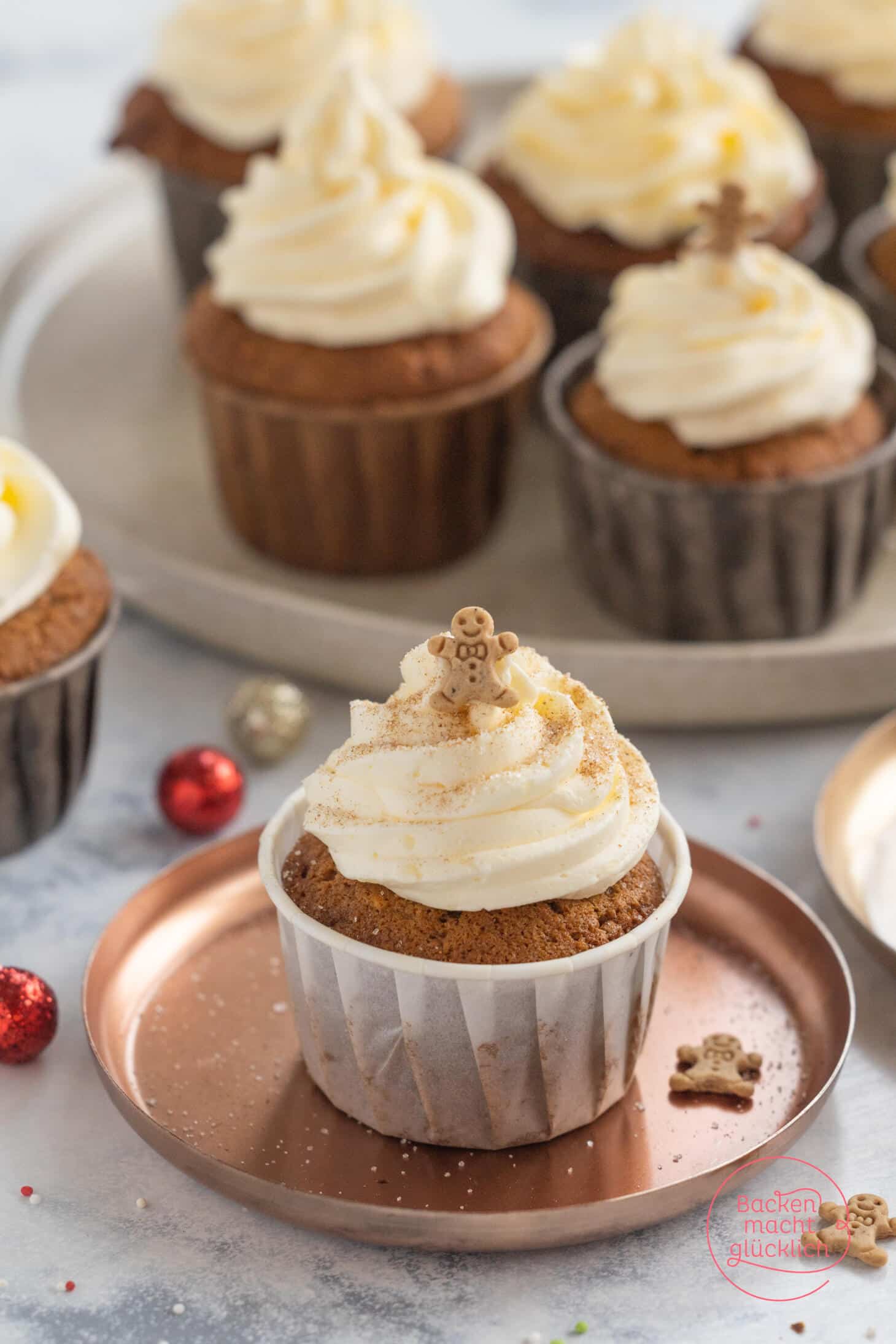 Lebkuchen-Cupcakes | Backen macht glücklich Lebkuchen-Cupcakes | Backen macht glücklich