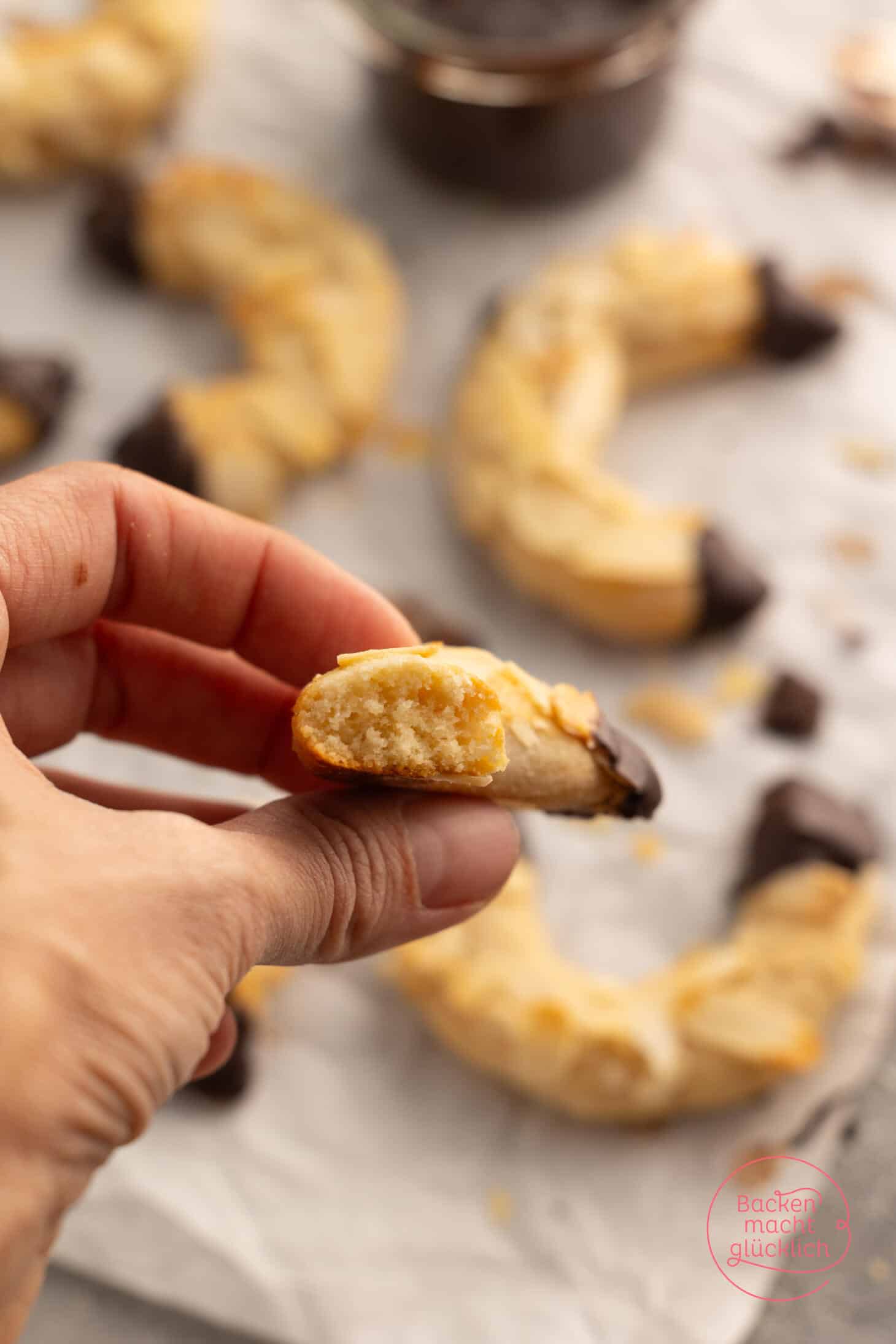 Mandelhörnchen | Backen macht glücklich