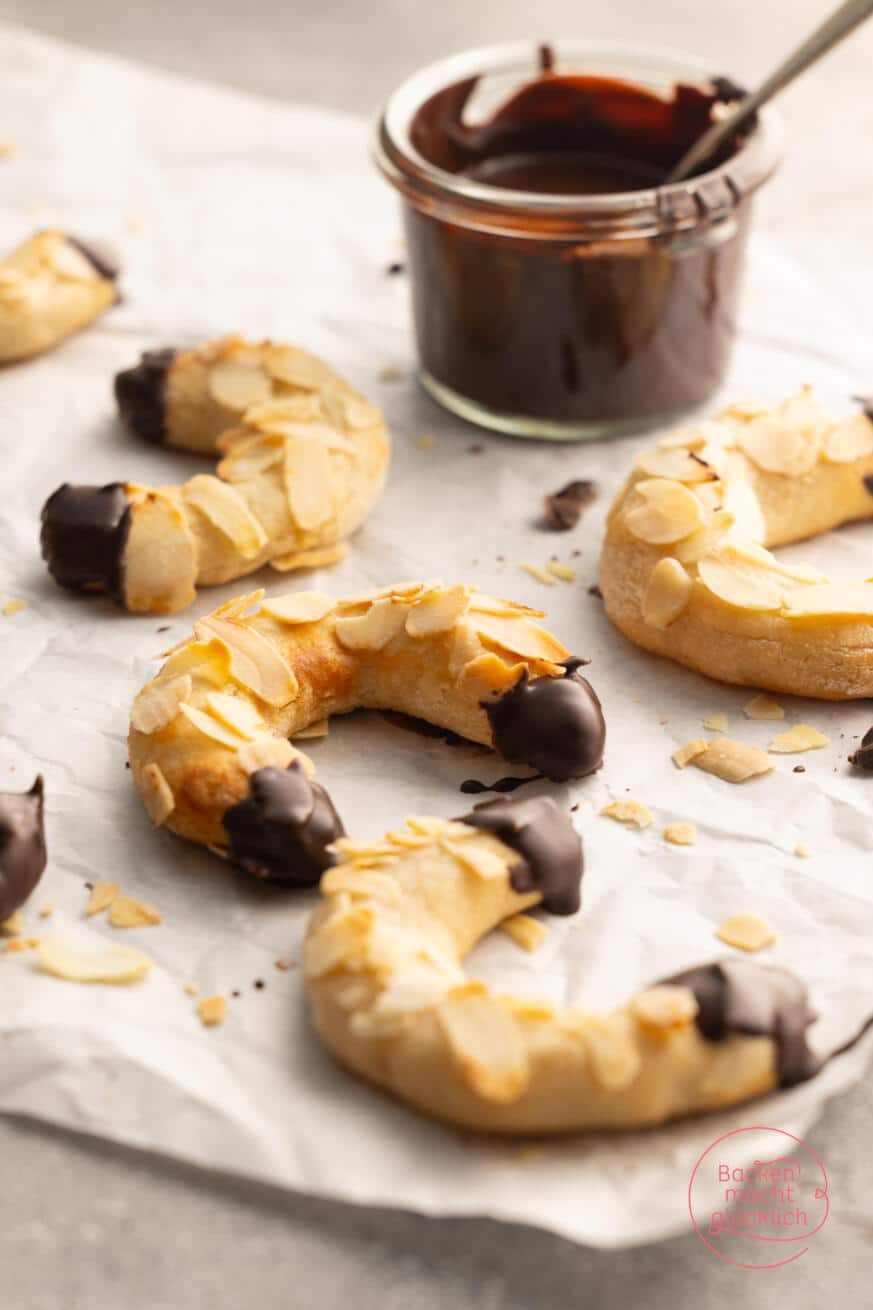 Mandelhörnchen | Backen macht glücklich