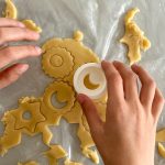 Spitzbuben Teig ausrollen