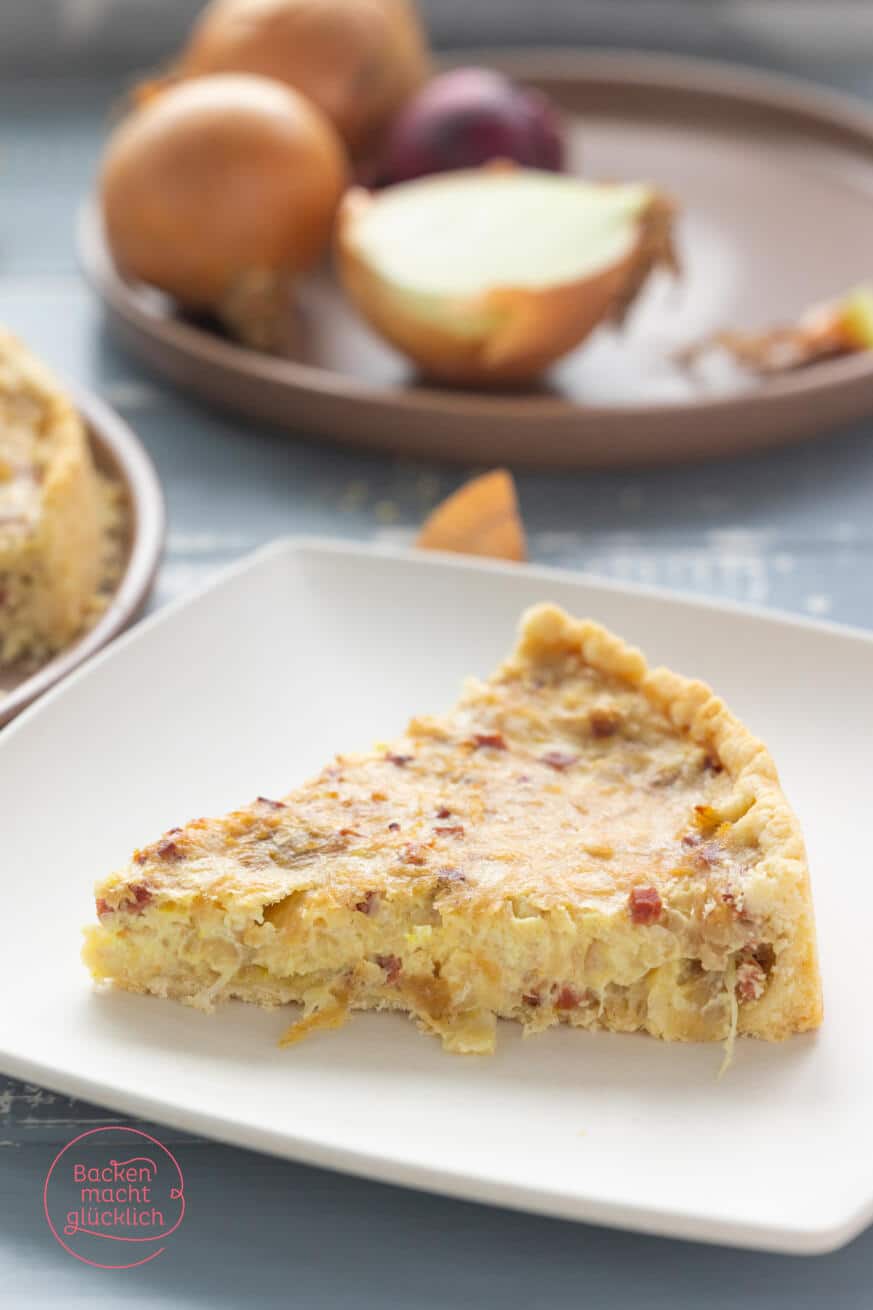 Veganer Zwiebelkuchen | Backen macht glücklich Veganer Zwiebelkuchen | Backen macht glücklich