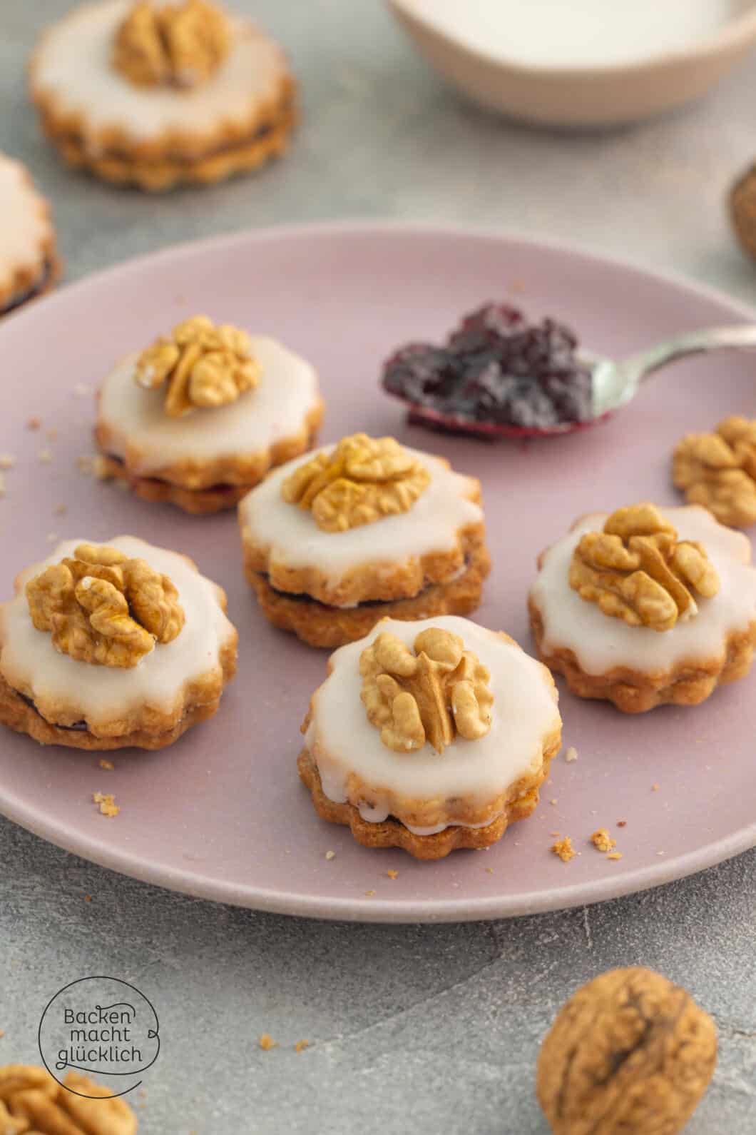 Walnussplätzchen | Backen macht glücklich Walnussplätzchen | Backen macht glücklich