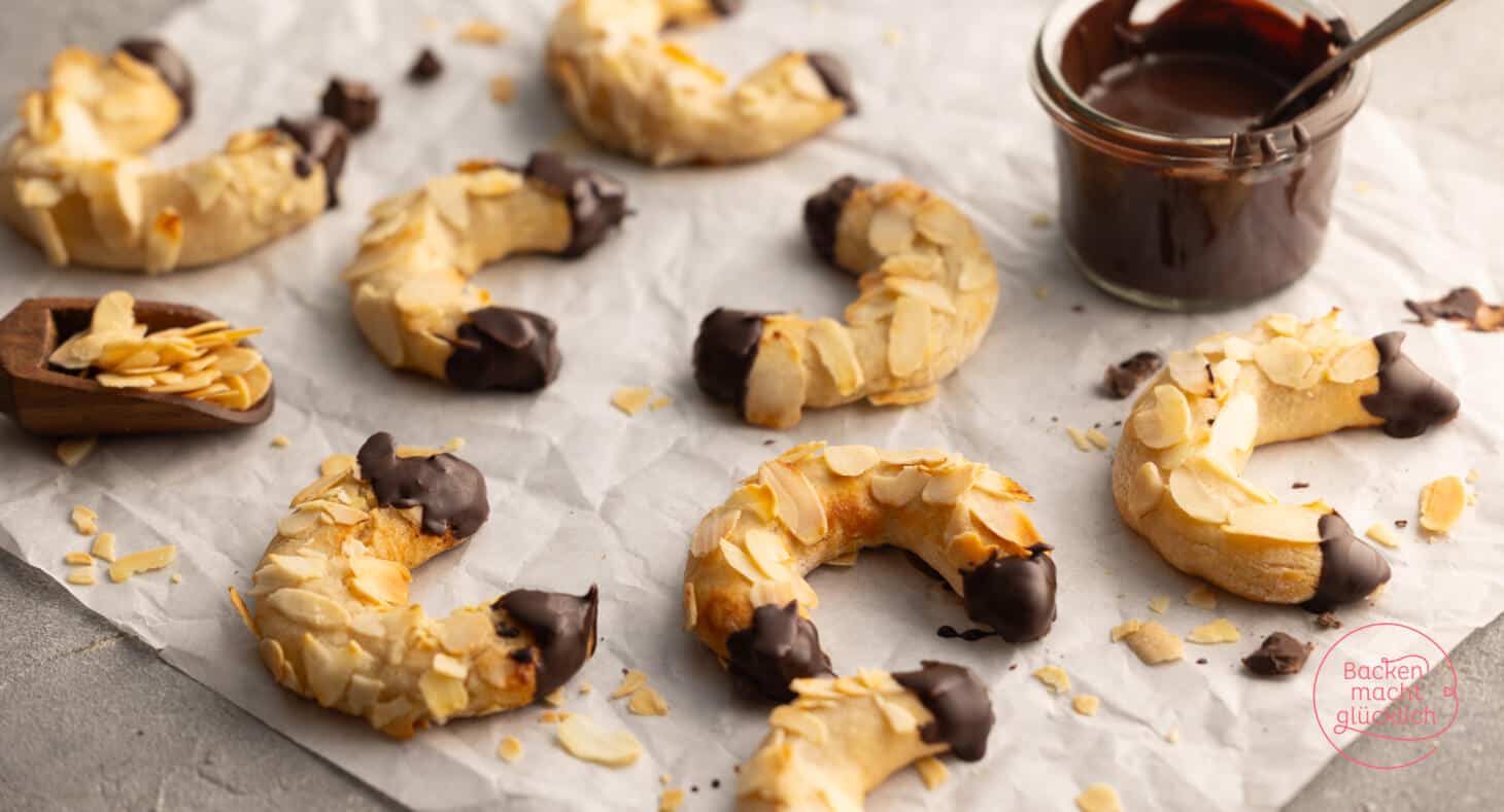 Mandelhörnchen | Backen macht glücklich