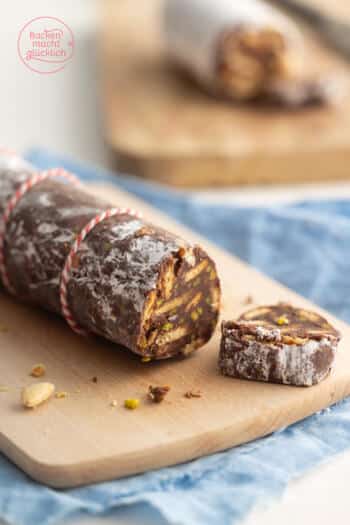 italienische Schokoladen-Salami