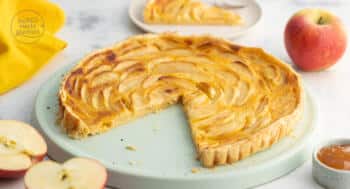 Apfel-Blatterteig-Tarte