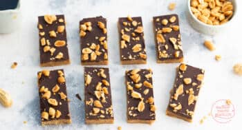 Vegane Erdnussbutter-Riegel