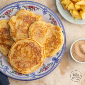 fluffige Hefepfannkuchen