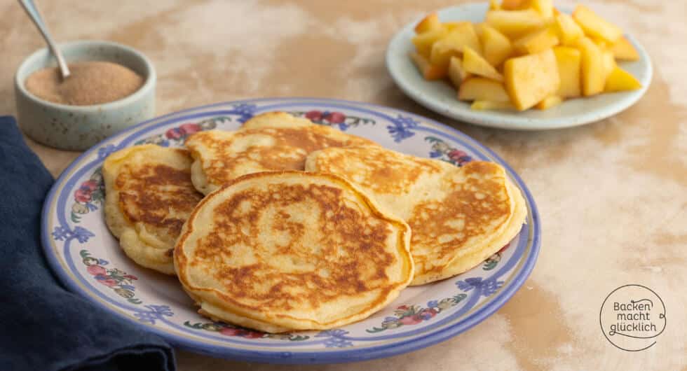 Hefepfannkuchen mit Trockenhefe