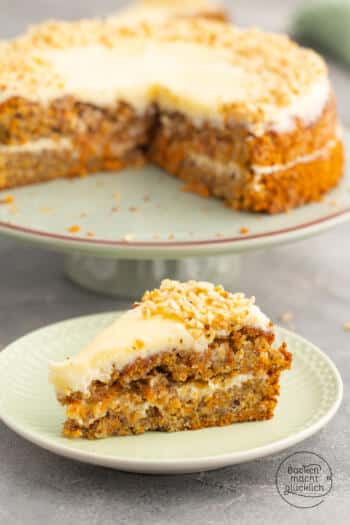 Low Carb Möhrenkuchen
