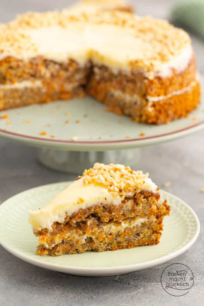Low Carb Karottenkuchen | Backen macht glücklich Low Carb Karottenkuchen | Backen macht glücklich