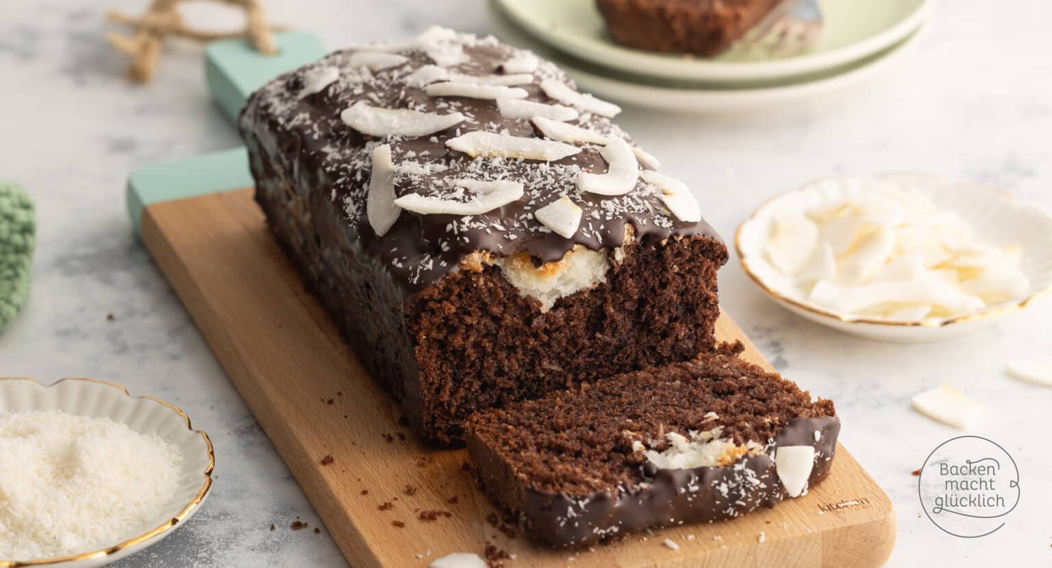 Schoko-Kokos-Kuchen | Backen macht glücklich