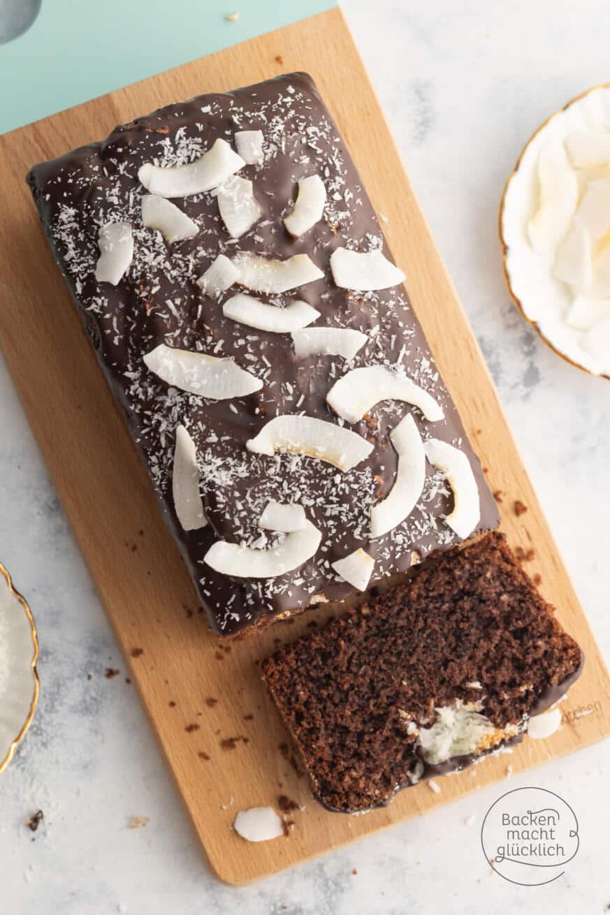 Schoko-Kokos-Kuchen | Backen macht glücklich