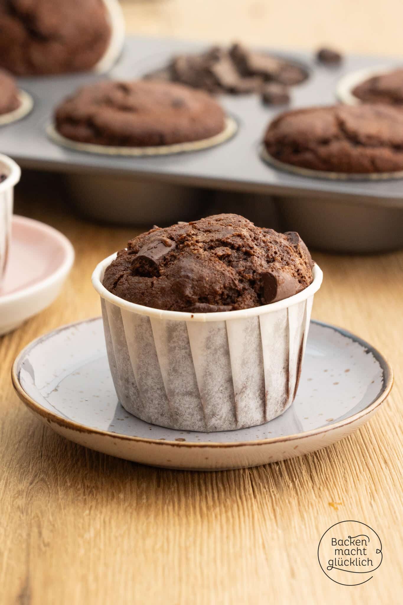 Glutenfreie Schokomuffins ohne Mehl