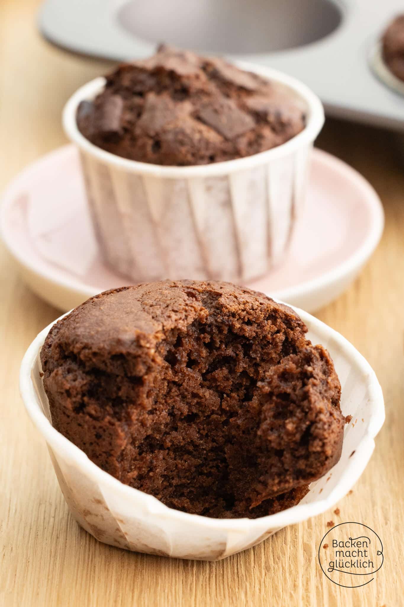 glutenfreie Schoko-Muffins saftig