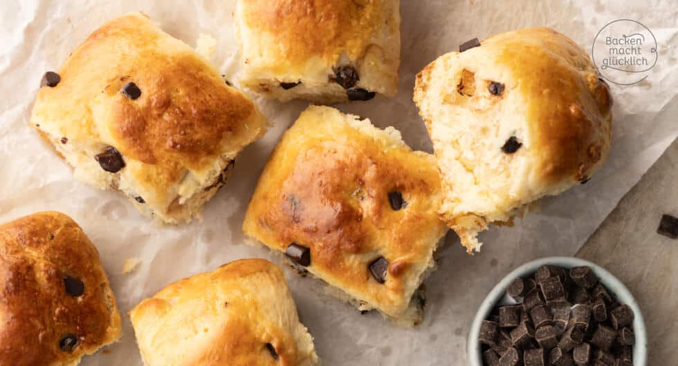 gesündere Schokobrötchen ohne Zucker