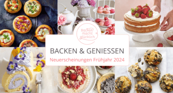 Neue Backbücher im Frühjahr 2024