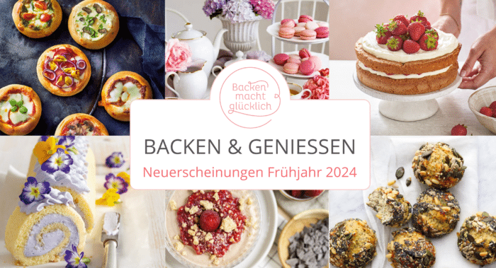 Neue Backbücher im Frühjahr 2024