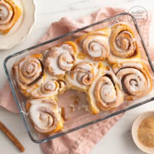 vegane Zimtschnecken fluffig saftig