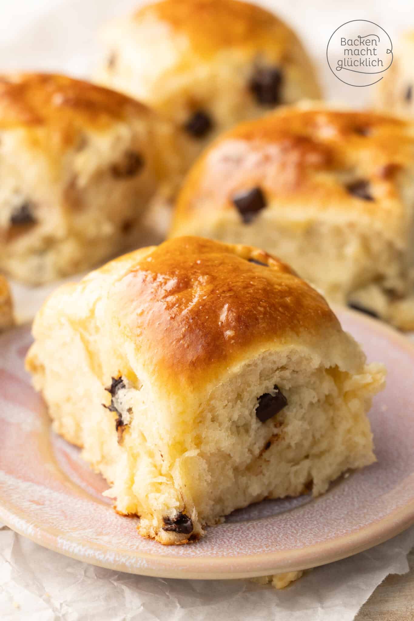 zuckerfreie Schokobrötchen