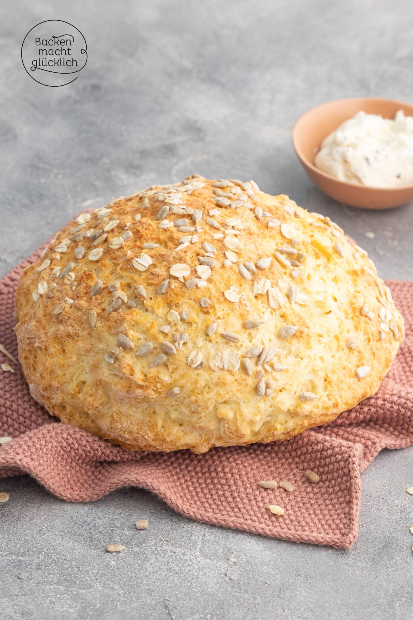 Brot mit Quark ohne Hefe
