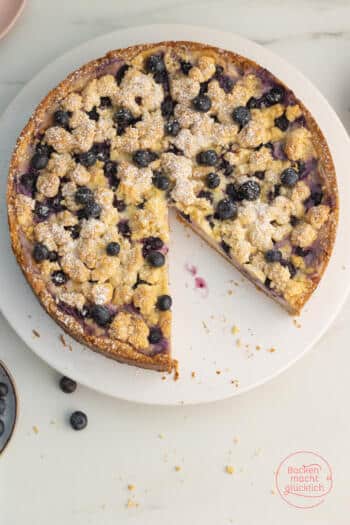 Heidelbeer-Käsekuchen