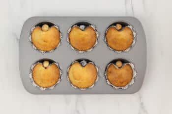 Herzmuffins ohne Form gebacken