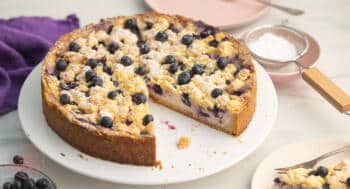 Blaubeer-Käsekuchen