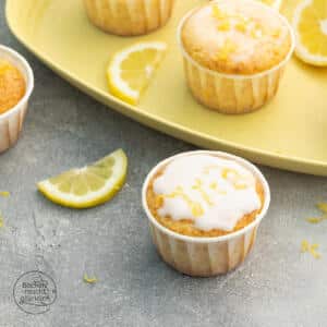 vegane Zitronenmuffins
