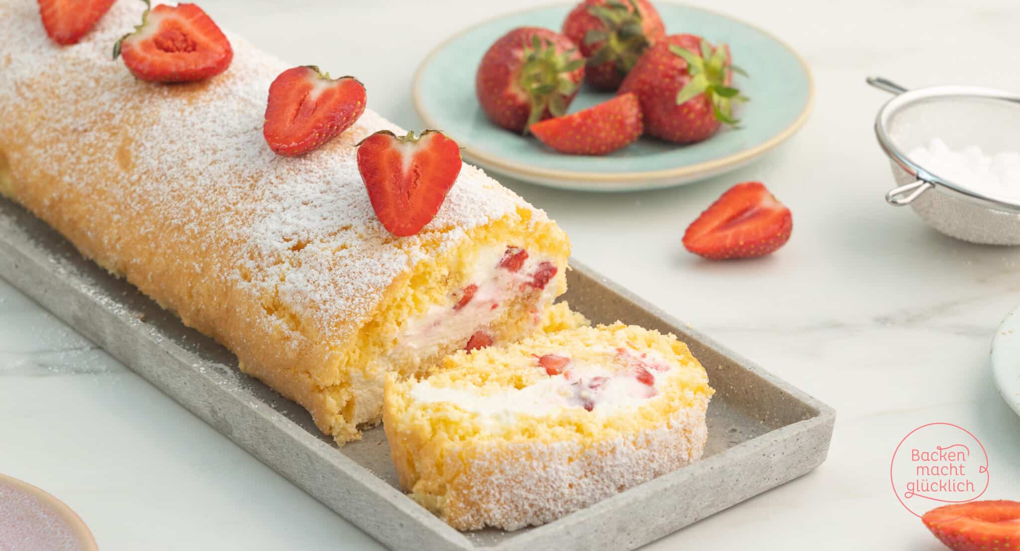 Glutenfreie Biskuitrolle