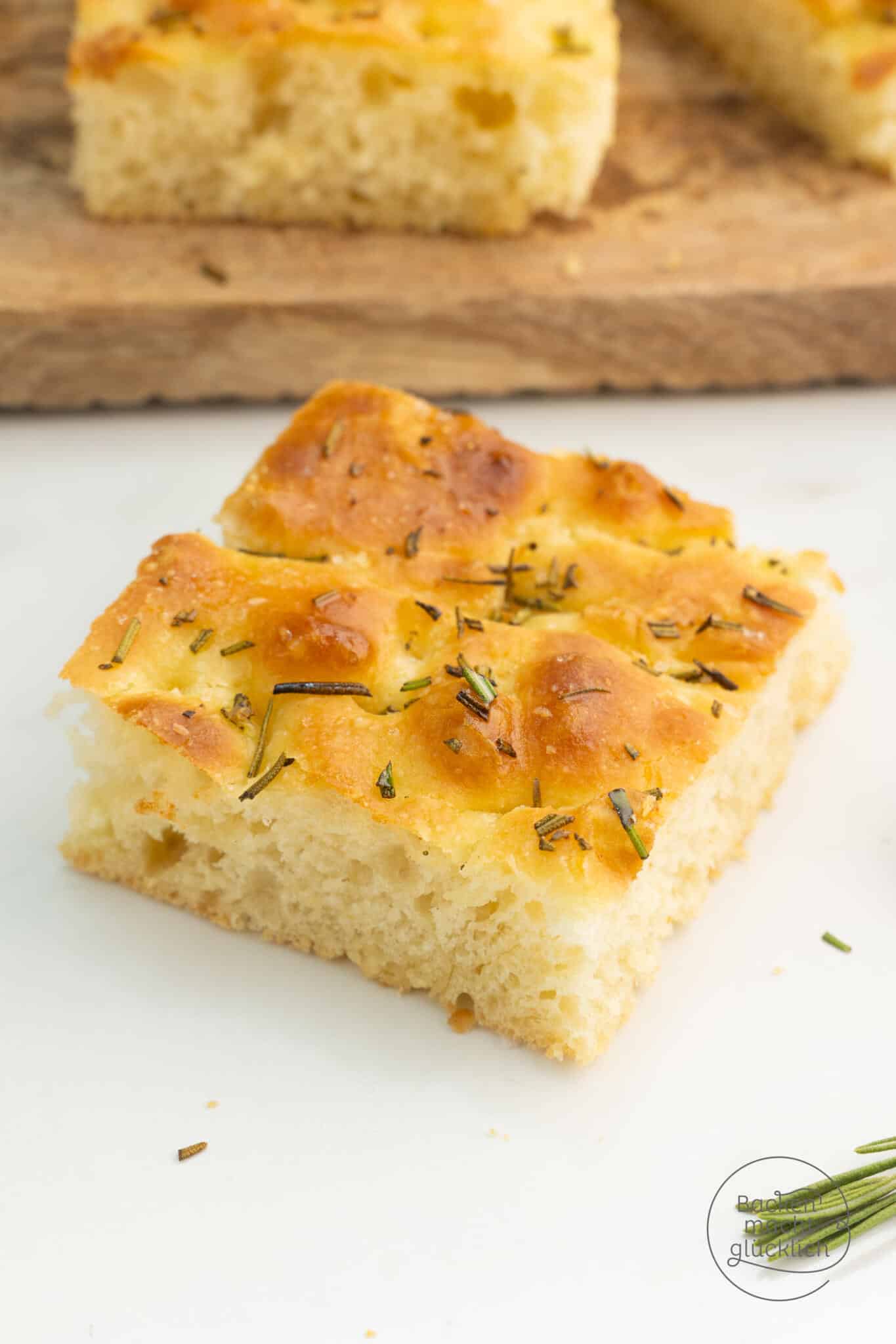 Focaccia über Nacht