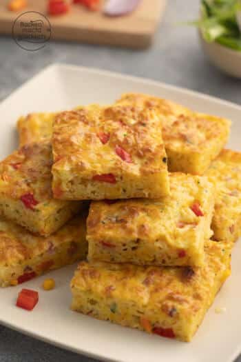 einfacher schneller Gemüsekuchen Blech