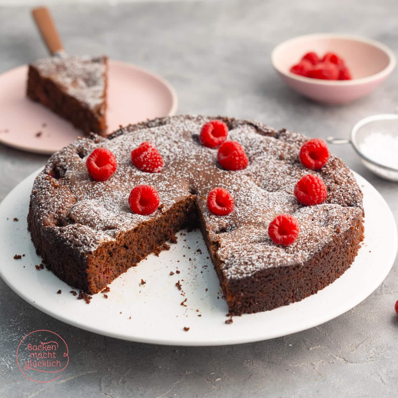 schoko kuchen 18 cm springform