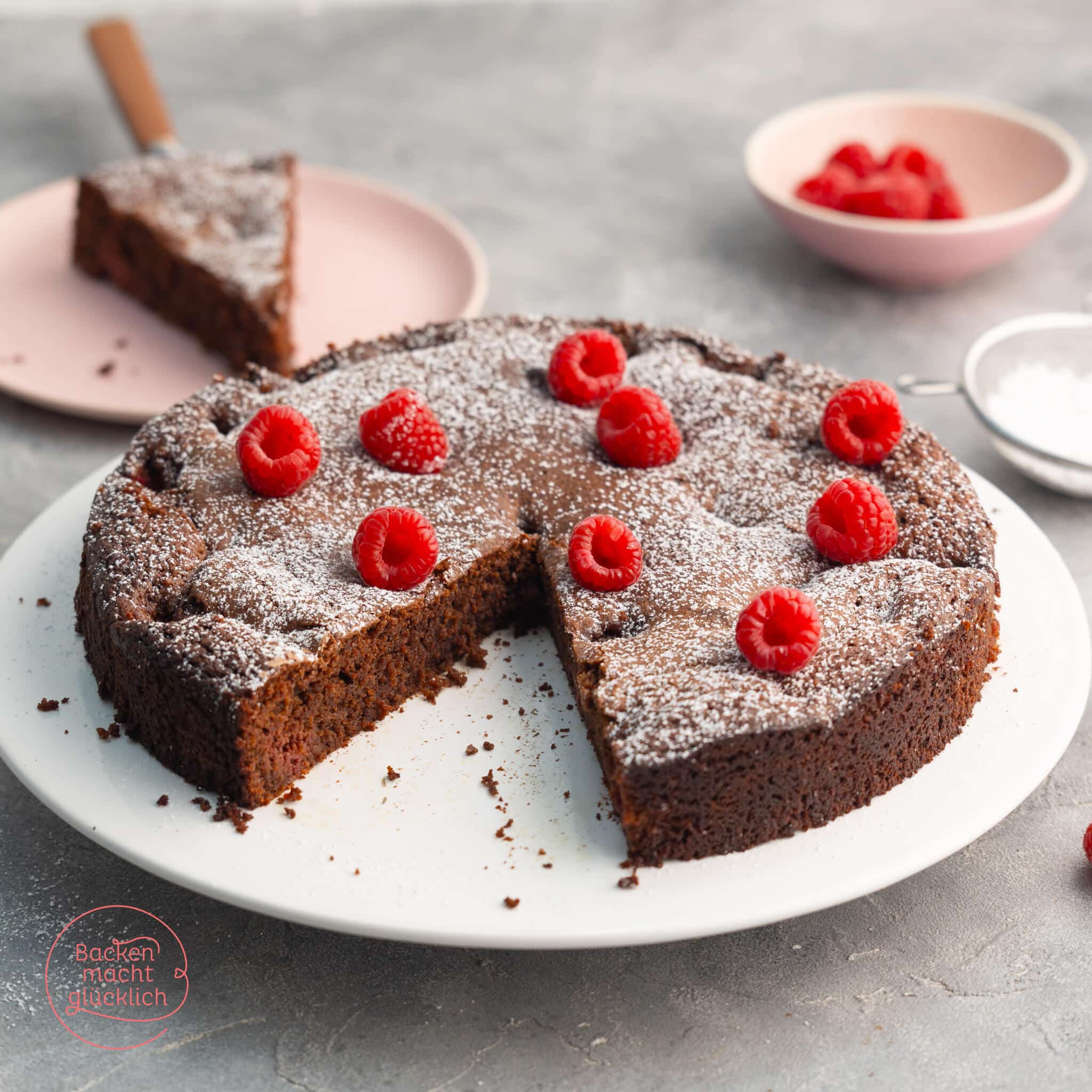 Himbeer-Schoko-Kuchen | Backen macht glücklich