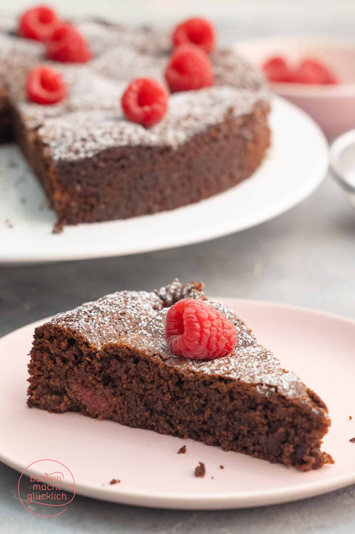 Himbeer-Schokokuchen