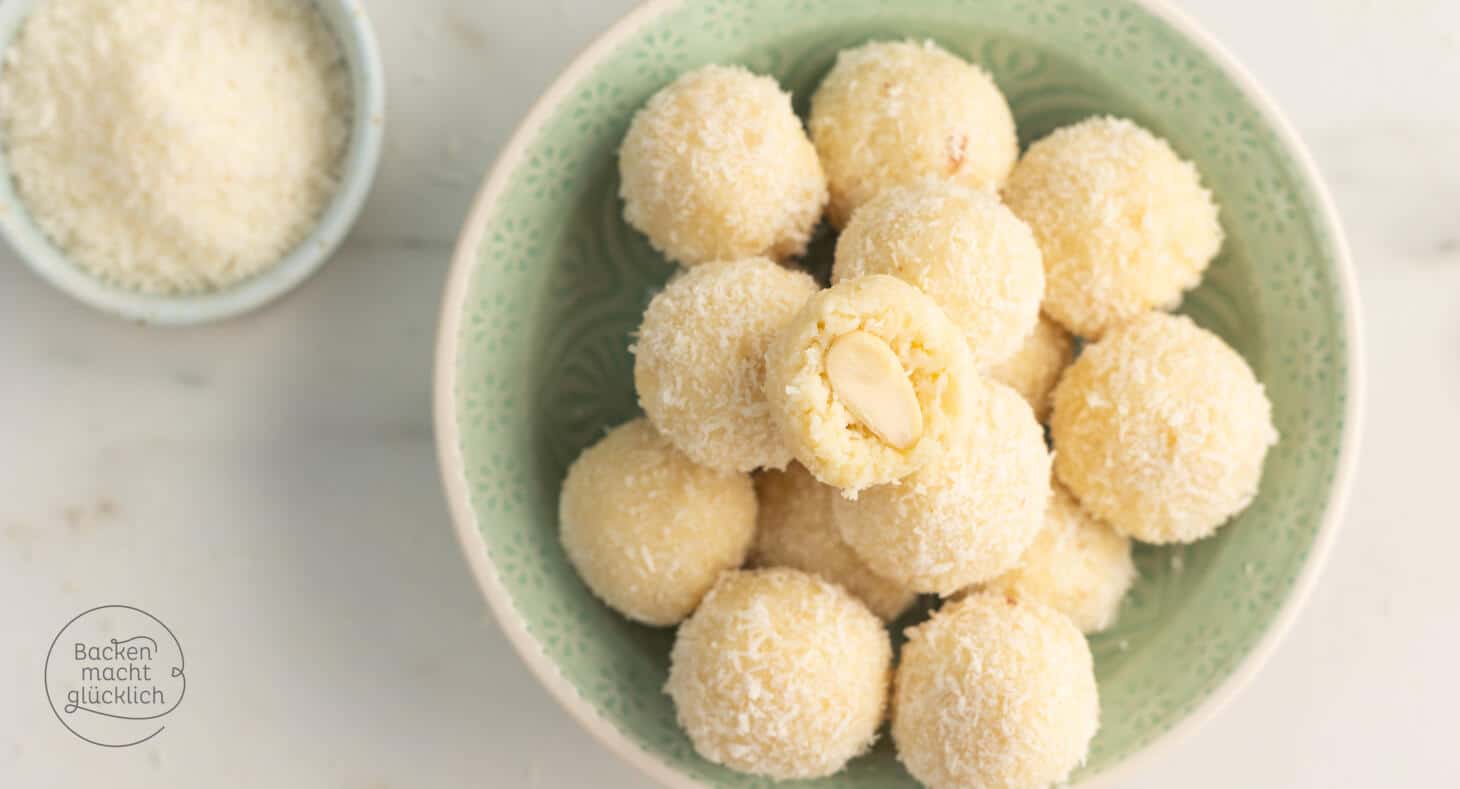 Kokoskugeln ohne Backen | Backen macht glücklich Kokoskugeln ohne Backen | Backen macht glücklich
