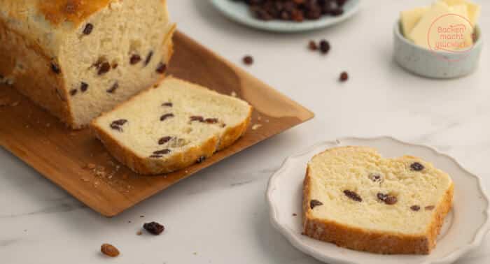 Rosinenbrot | Backen macht glücklich