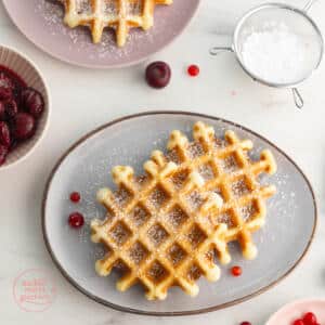 vegane Waffeln Grundrezept