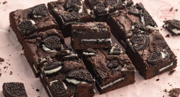 Brownies mit Oreos