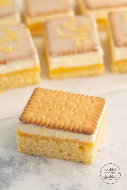 Butterkekskuchen mit Zitrone