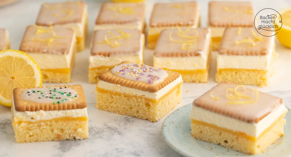 Butterkekskuchen mit Zitrone